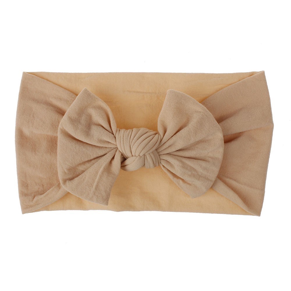 TUBAN, BĂNG ĐÔ BẢN RỘNG COTTON HÌNH NƠ DÀNH CHO BÉ GÁI PHONG CÁCH CHÂU ÂU