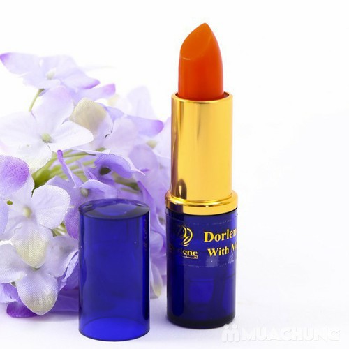 Bộ 6 Son sâm DORLENE HERBAL PINK LIP Thái Lan lên màu đẹp tự nhiên giúp ngăn ngừa thâm môi hiệu quả, giúp môi hồng hào