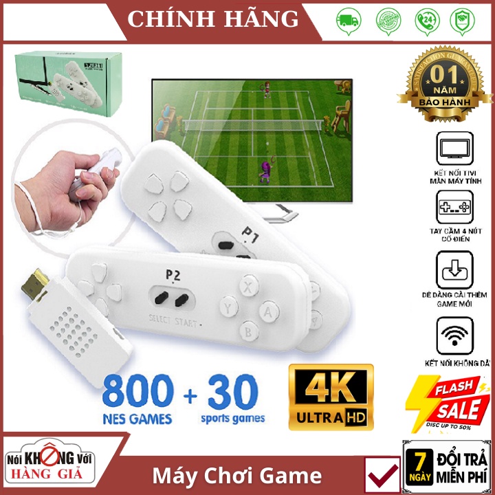 Máy chơi game cầm tay Stick Y2 Fit 4K  FREESHIP Chơi game điều khiển bằng cử chỉ thông minh , Kết nối không dây , HDMI