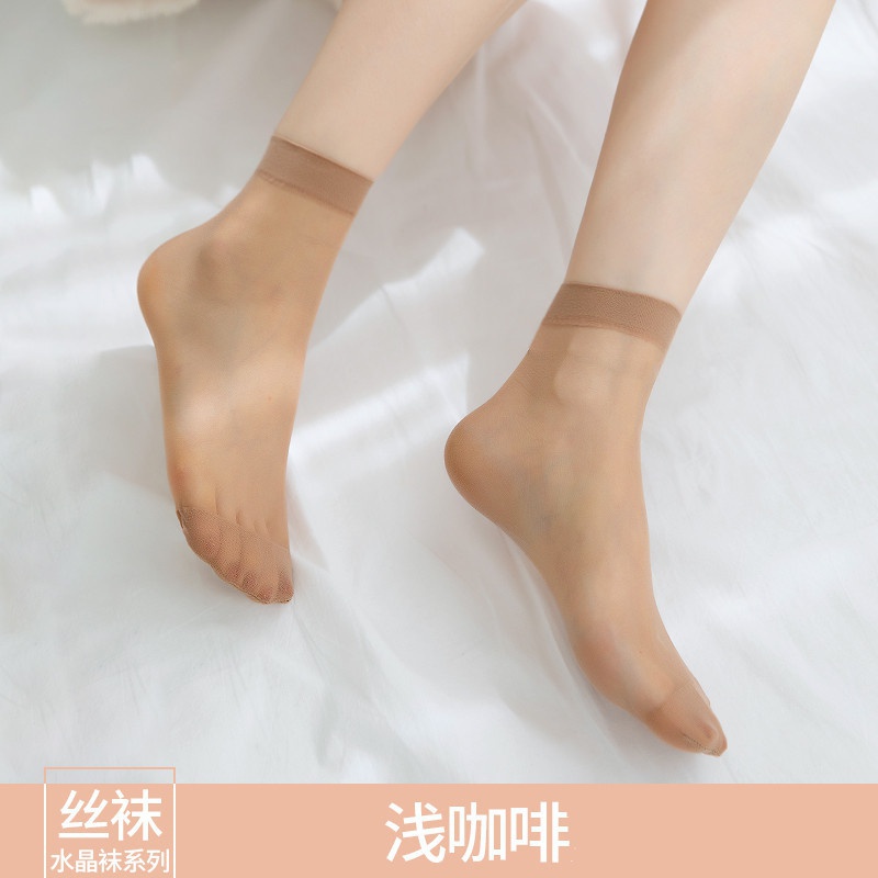 Vớ Cotton Ngắn Siêu Mỏng Chống Trượt Chống Mòn Thoáng Khí Cho Nữ