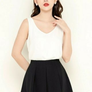 ÁO sát nách cổ V