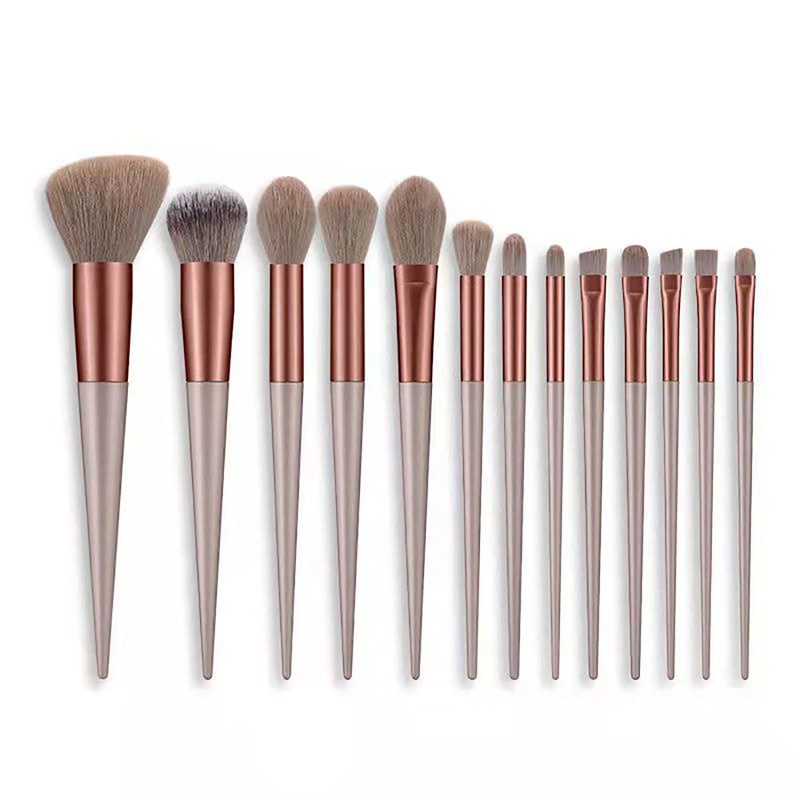 Set 13 Cọ Trang Điểm Lông Mềm Chuyên Dụng Đánh Phấn Nền / Má Hồng / Phấn Mắt