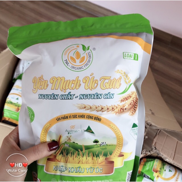 Sỉ 5kg yến mạch úc tươi chuẩn loại 1 date mới