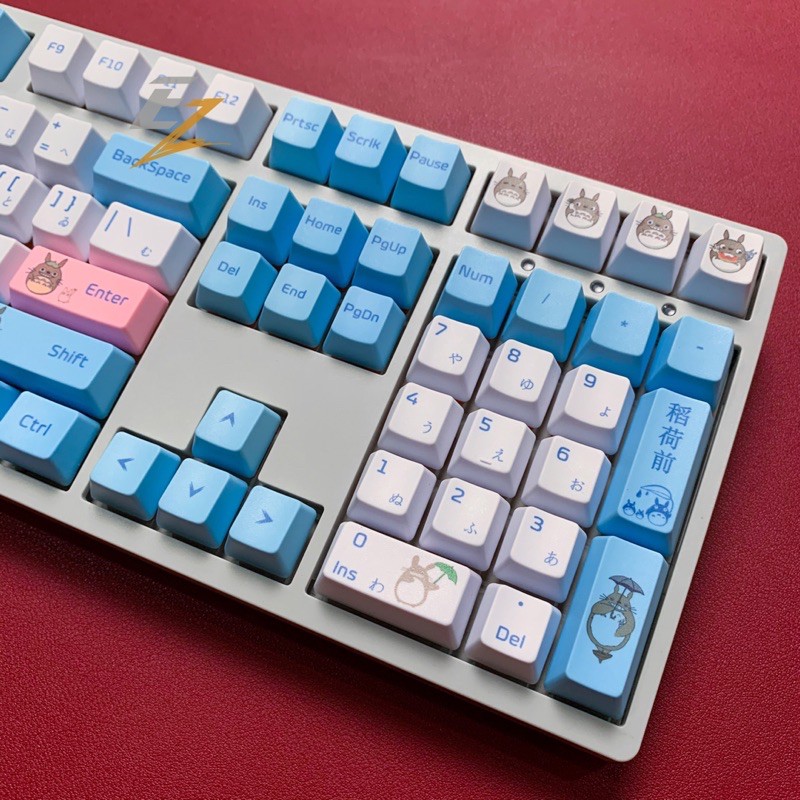 Set keycap Thick Pbt Oem 131 nút cho bàn phím cơ