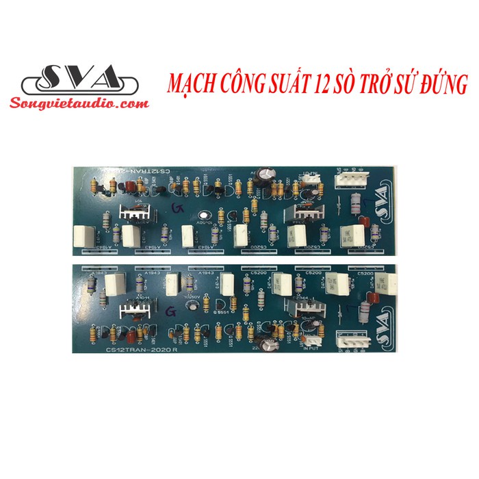 MẠCH CÔNG SUẤT 12 SÒ- xanh