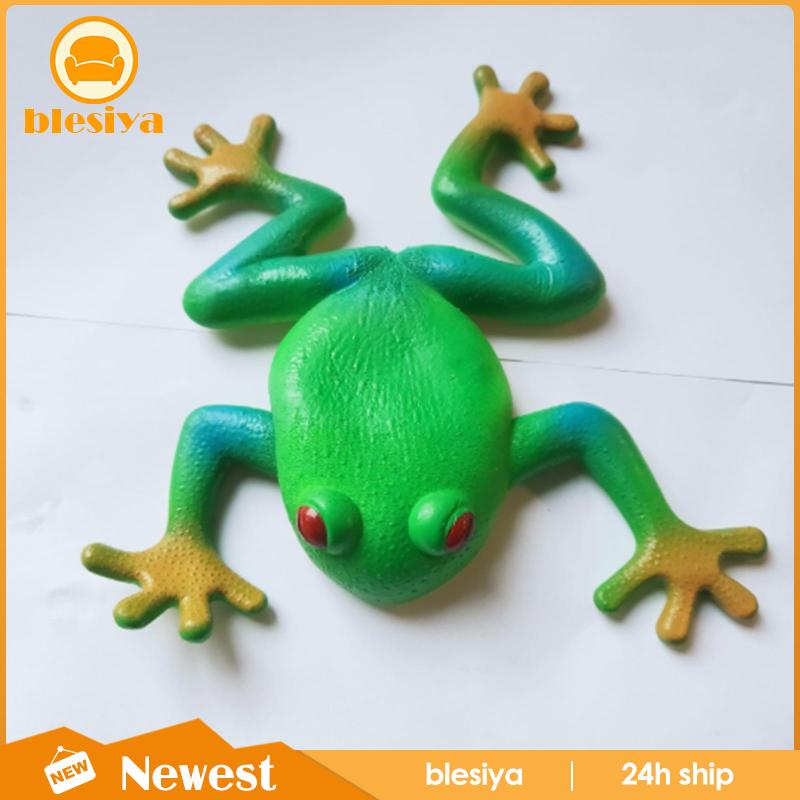 [Blesiya] Đồ Chơi Mô Hình Ếch Cao Su Mô Phỏng Có Thể Kéo Dài Cho Halloween