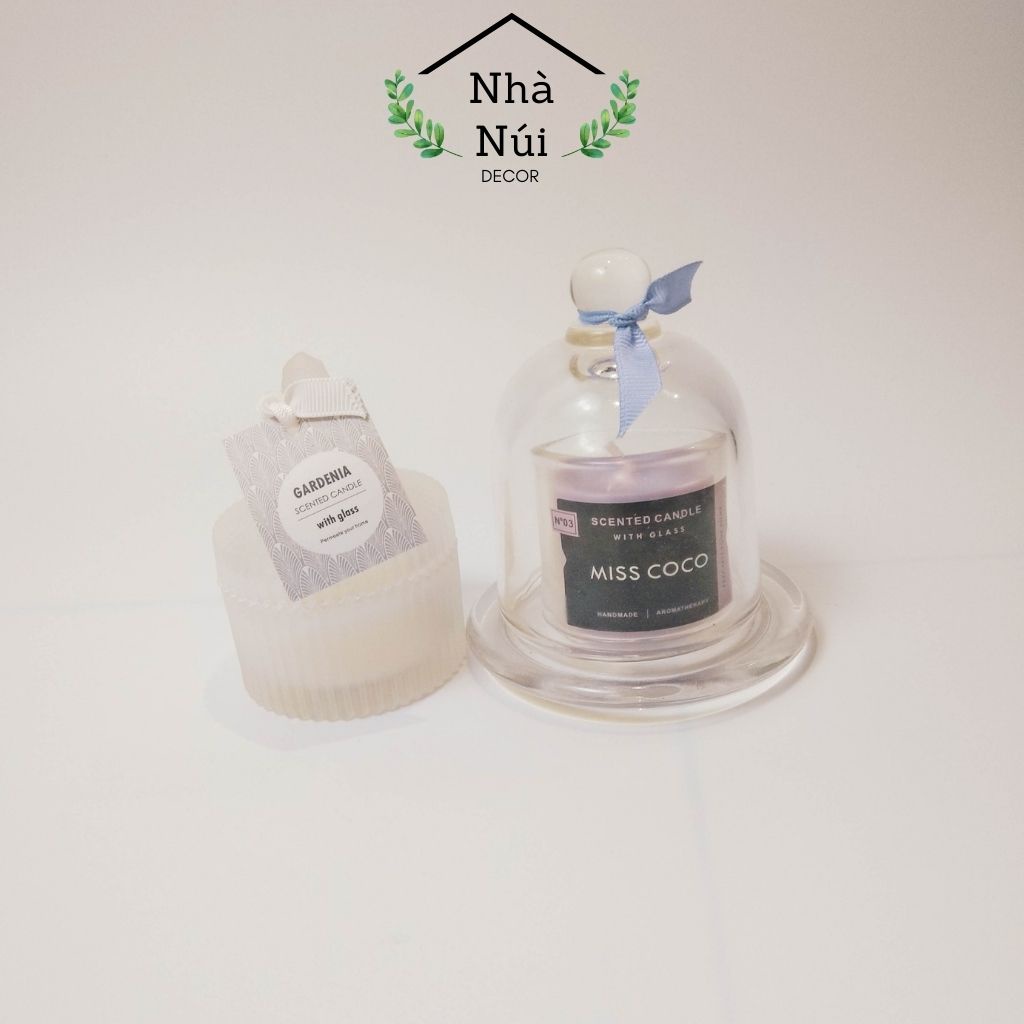 Combo quà tặng cho bạn gái 20 10 cho người yêu, 02 nến thơm phòng decor trang trí thư giãn Scented Candle Cup E4 E7