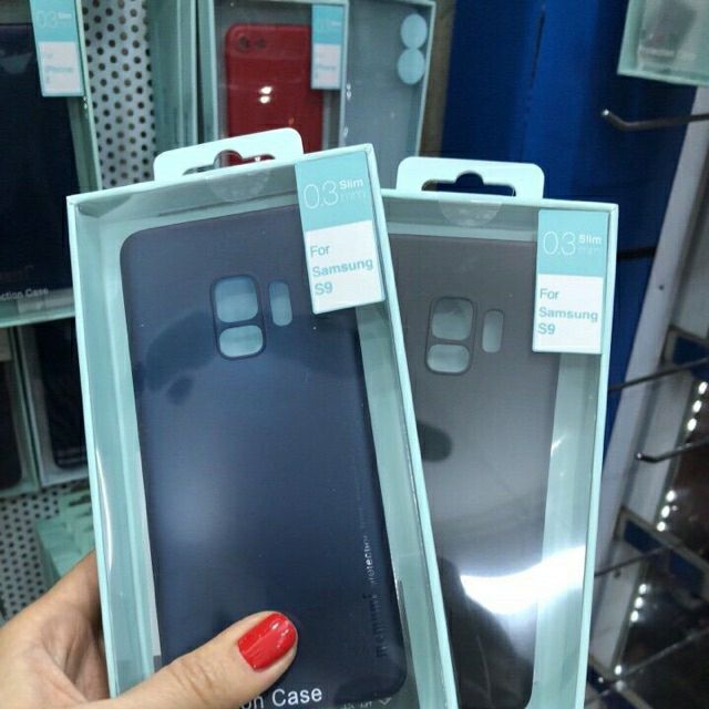 Ốp lưng lụa siêu mỏng samsung galaxy s9/S9 plus chính hãng memumi
