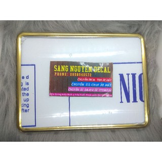 khung biển số xe máy titan