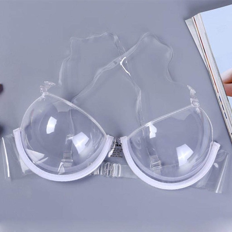 Áo Ngực Trong Suốt Siêu Mỏng Xuyên Thấu Có Dây Đeo Vai Dùng Một Lần Cho Nữ