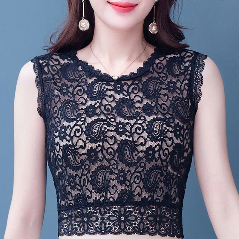 Áo Nữ Không Tay Họa Tiết Hoa Thời Trang Quyến Rũ