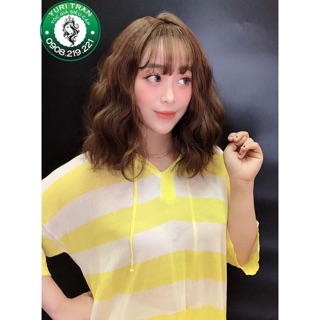 [ẢNH THẬT] Tóc giả yuritran (Bộ xù 20 có 4 màu)