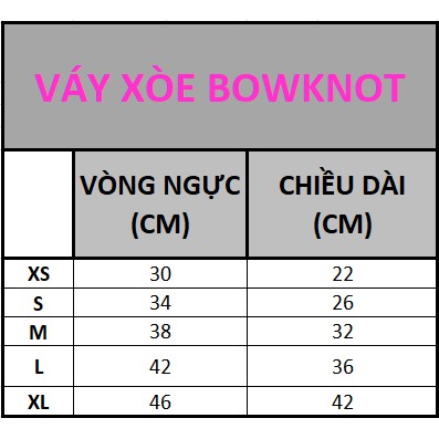 Váy/ đầm xòe công chúa chó mèo thú cưng đính nơ - Bowknot