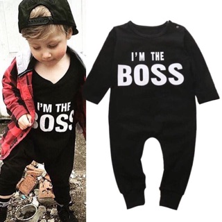 Body “I’m the Boss” cho bé trai