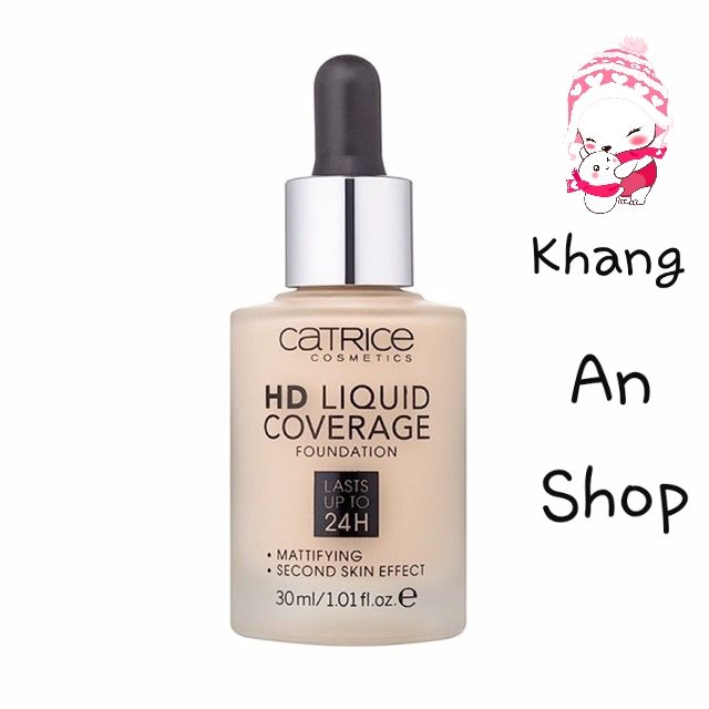 Kem Nền Catrice 24h HD Liquid Coverage Foundation