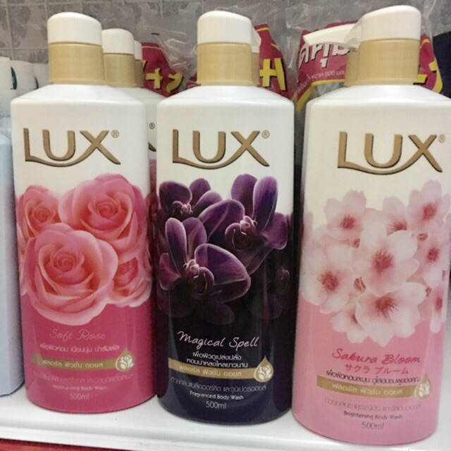 Sữa tắm Lux dưỡng da 500ml.Thailand