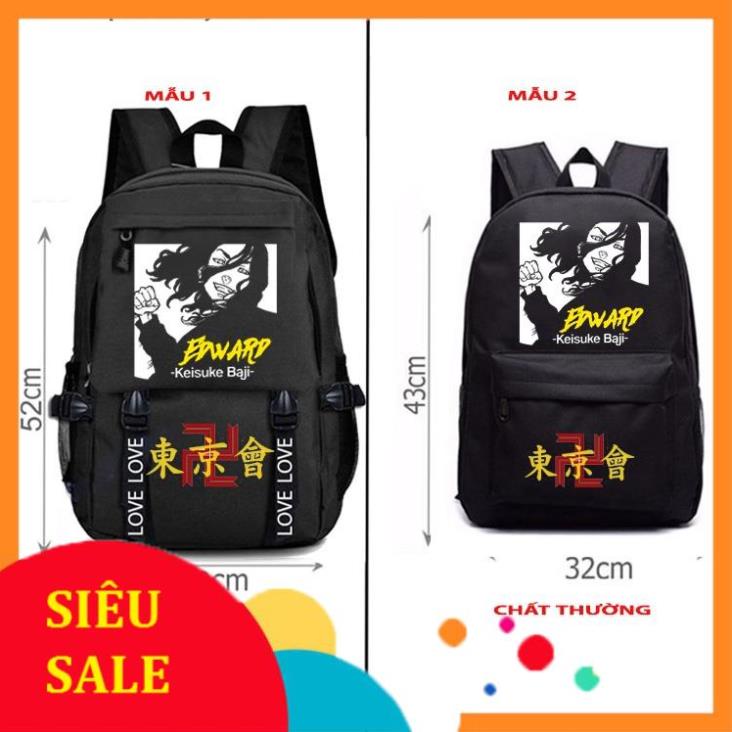NEW Balo Đi Học Edward Baji Keisuke Tokyo Revengers mẫu mới