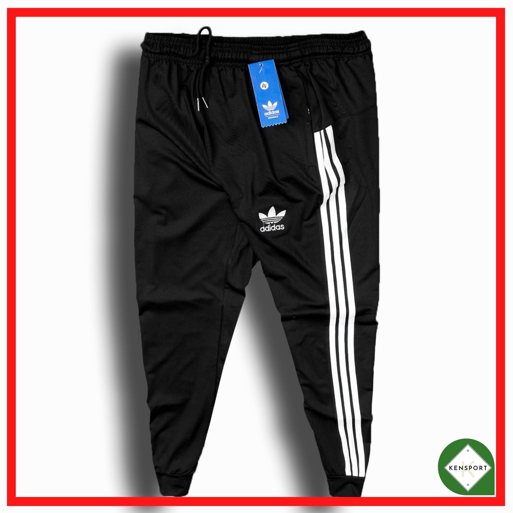 Quần dài ba sọc nam, quần jogger thể thao thun co dãn cao cấp - JOG03