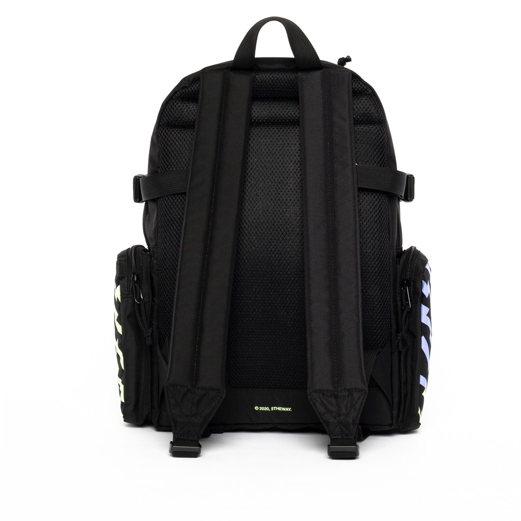 Balo 5THEWAY® Đen 2 tone Màu aka /two tones/ Rocket Backpack in JACARANDA/PARADISE GREEN