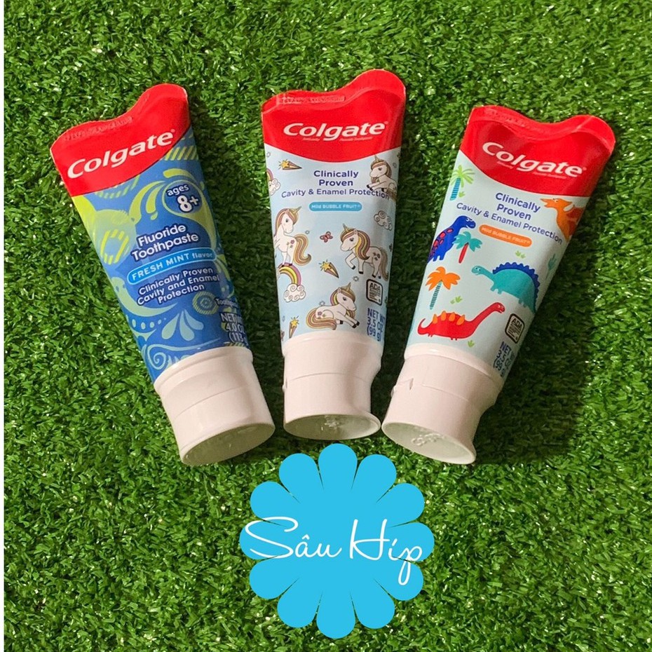 Kem Đánh Răng Colgate Cavity &amp; Enamel Protection 99g Cho Bé- Mỹ