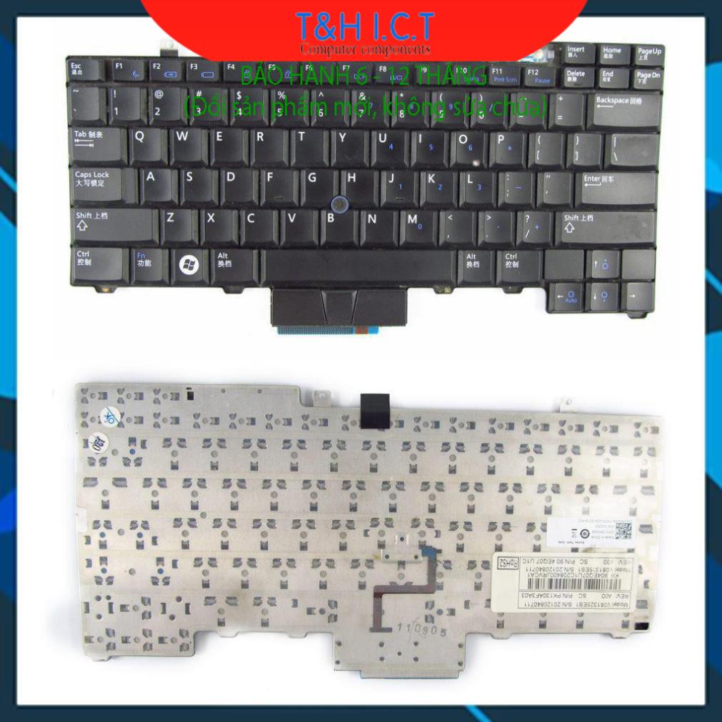 Bàn phím laptop Dell Latitude E6400 E6410 E6500 E6510, Precision M2400 M4400 M4500 – E6400 - BH 6-12T