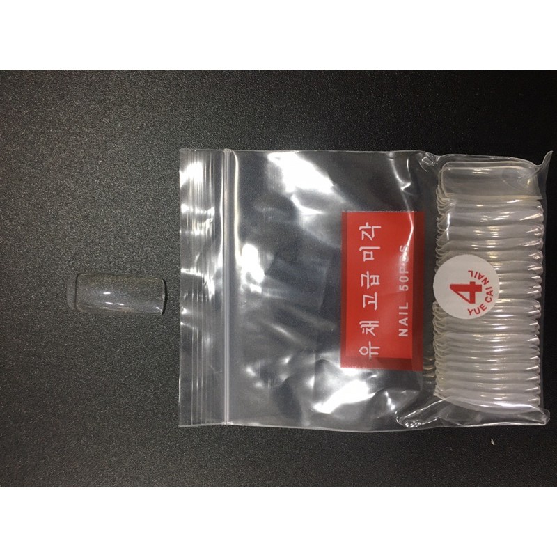 Móng Úp clear Lẻ size