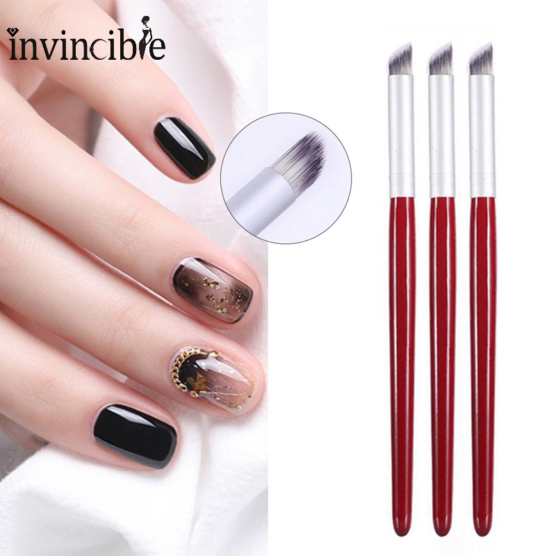 1 Cọ Sơn Vẽ Móng Tay Cán Gỗ / Cọ Vẽ Móng Tay Chuyên Nghiệp