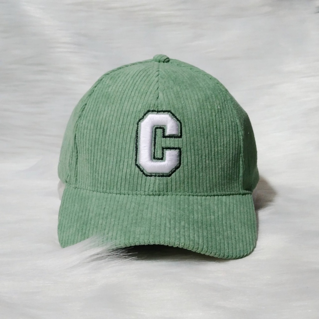 Mũ lưỡi trai, nón kết cao cấp nam nữ đẹp thêu CHỮ C NHUNG TĂM LỚN phong cách Ulzzang unisex mã số K73