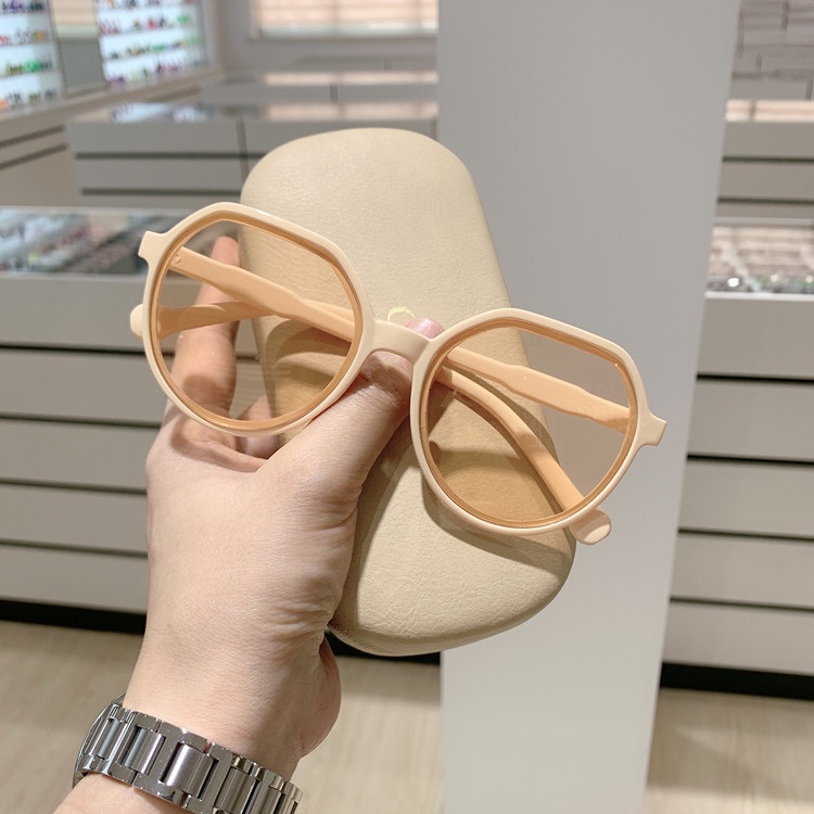 Kính Mát Gọng Tròn Nhỏ Cổ Điển Unisex