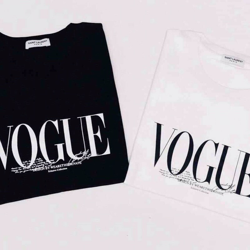 ÁO THUN VOGUE OVERSIZE NAM NỮ