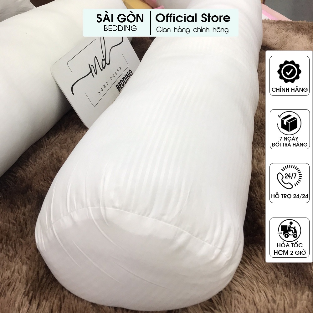 Gối ôm, Muji xuất khẩu bông tinh khiết cao cấp Sài Gòn chăn ga