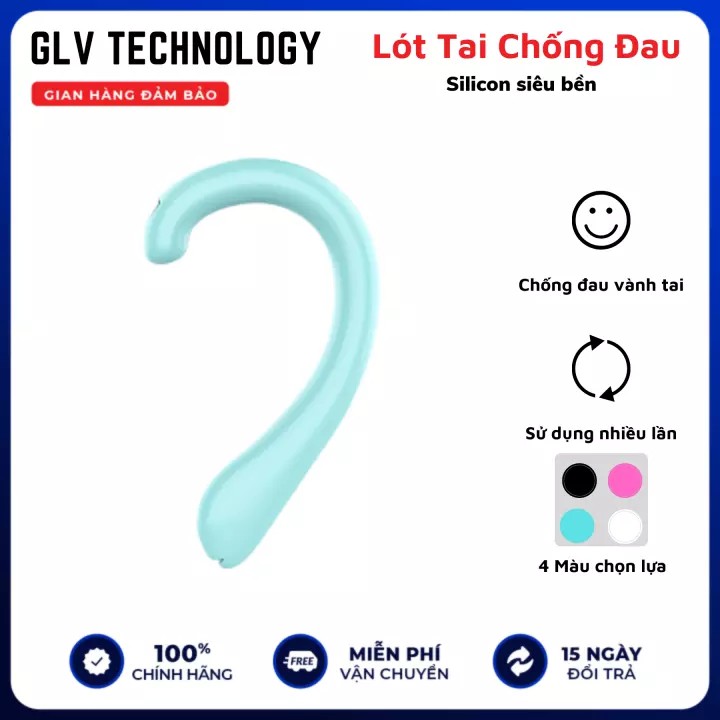 Quai silicone đeo khẩu trang êm tai chống vết hằn đỏ, Chống đau vành tay, hỗ trợ đeo kính không tuột