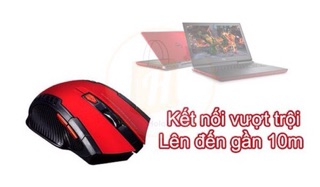 Chuột không dây Game thủ X7500 (Đỏ)