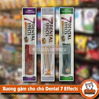 Xương gặm sạch răng Dental 7 Effects thơm miệng cho cún 15GR