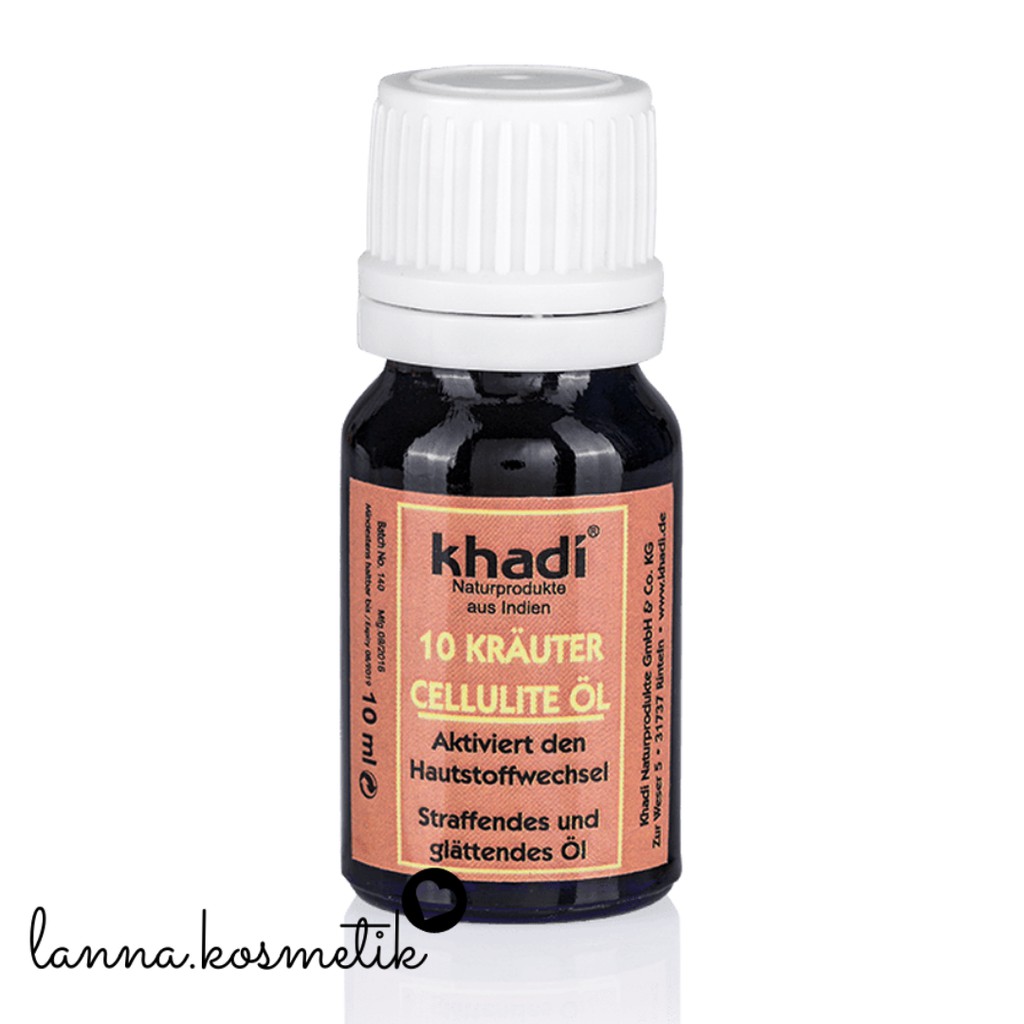 Dầu massage giảm mỡ dưới da/ Mỡ Cellulite - Khadi - Đức