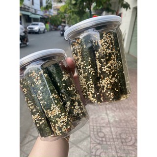 Hủ 250gr rong biển cuộn mè
