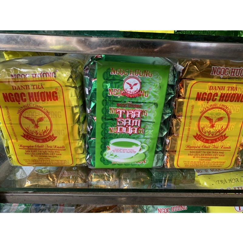 Trà lài/sen/dứa Ngọc Hương 1 lốc 6 gói 100g