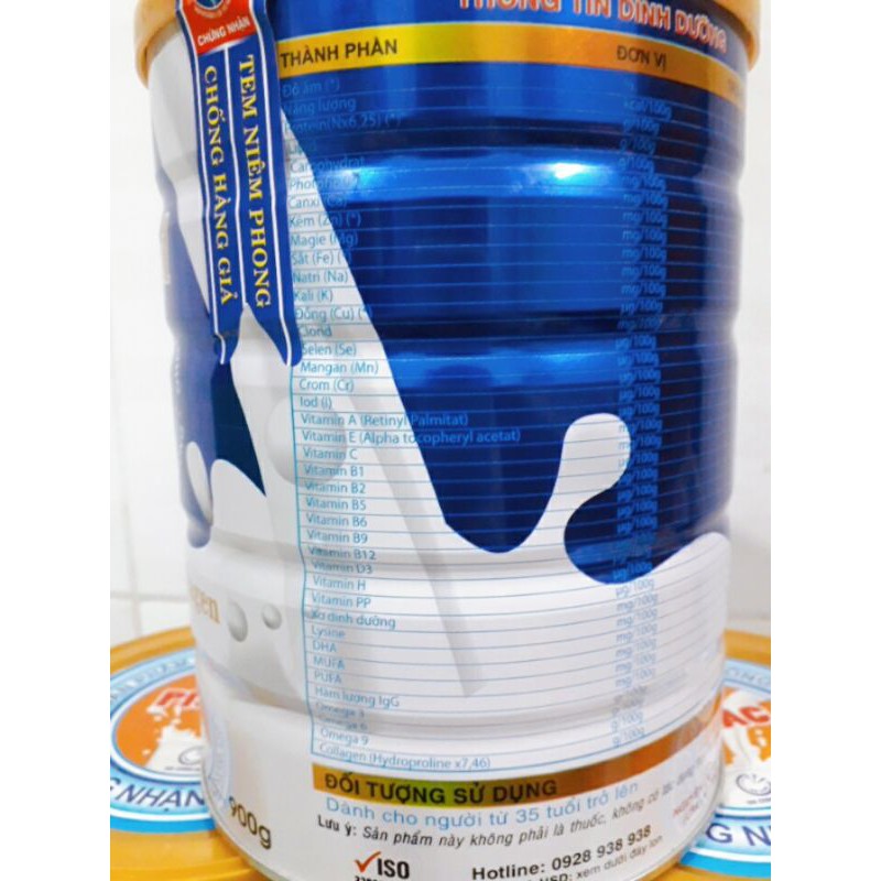 Sữa bột PISILAC Gold Canxi - Lon 900gram