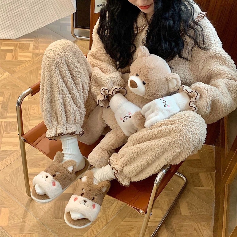 Dép Quai Ngang Bông - DEP1132