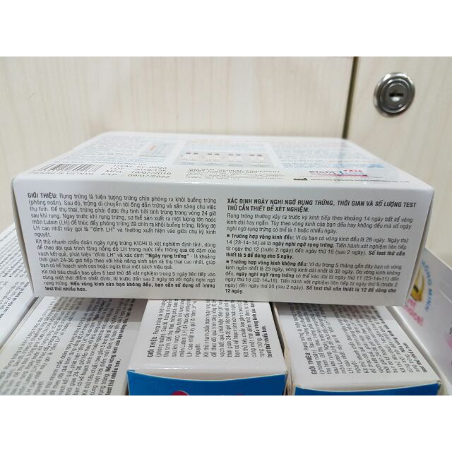 Que thử trứng Kichi Test