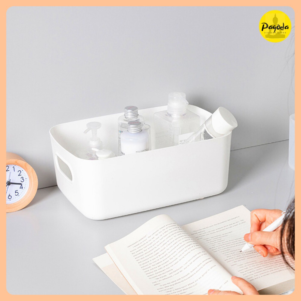 (Sp mới) Giỏ đựng đồ đa năng mỹ phẩm, quần áo có tay xách => Follow shop nhận mã giảm giá