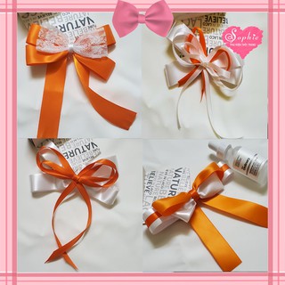 🎀 Kẹp nơ [BST các mẫu MÀU CAM] nhiều mẫu xinh xắn kẹp tóc Sophie Store