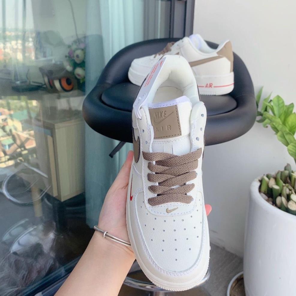 [More&More] Giày Sneaker AF1 custom Vệt nâu chất lượng nguyên bản MSN2371 | BigBuy360 - bigbuy360.vn