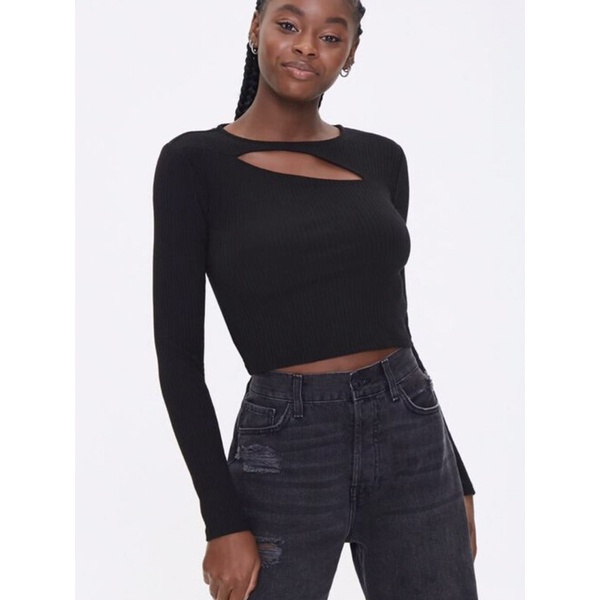 Combo Croptop len gân cá tính A1030