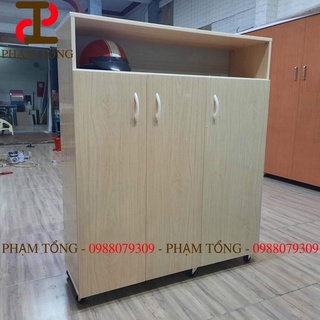 Tủ đựng giày dép nhựa đài loan vân gỗ Miễn phí giao hàng