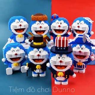 Doremon Nanoblock – 8 Mẫu Lắp Ráp Balody Bản Cao Cấp