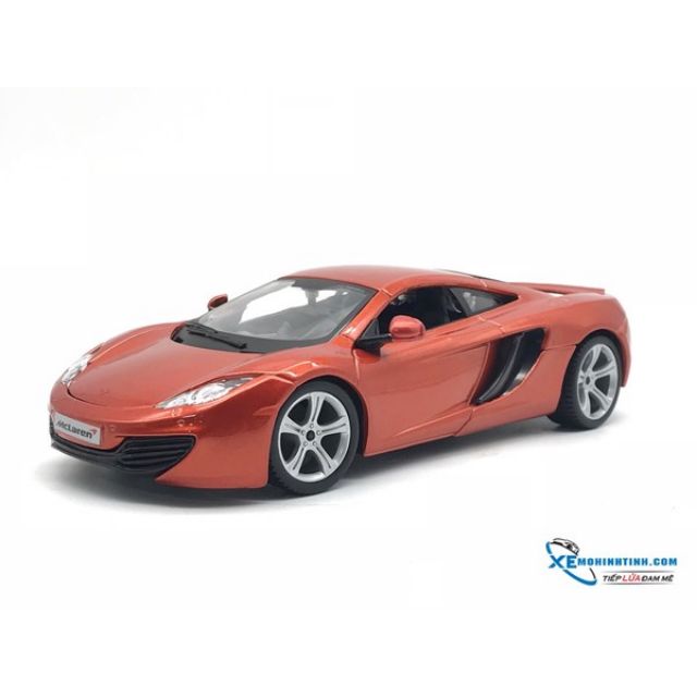 Xe Mô Hình Mclaren 12C 1:24 Bburago ( Cam )