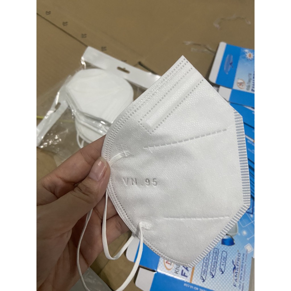 Khẩu trang N95 - HỘP 10 CÁI - Khẩu trang VN95 FAMAPRO - Khẩu trang 5D MASK FAMAPRO - KHẨU TRANG N95 HIỆU T&T | BigBuy360 - bigbuy360.vn