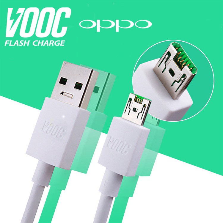 [ FREE SHIP ] Cáp Sạc OPPO Chính Hãng Hỗ Trợ Sạc Nhanh VOOC