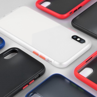 Matte Clear Soft TPU Edge Hard Plastic Case compatible for iPhone 11 Pro Promax  6 6S 7 8 Plus X XS MAX XR Silicone Cover